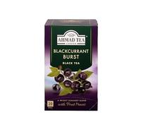 Ahmad Tea Black Tea, Blackcurrant Burst, 20 Ounce (Pack of 6) by Ahmad Tea
