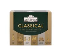 Ahmad Tea, Classical Selection - I Classici Tè Inglesi dal Ceylon, all'English Breakfast in 6 Gusti Diversi - Cofanetto con 6 Confezioni da 10 Bustine