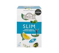 Ahmad Tea - Infuso Slim Line | Tisana con Matcha, Mate, Menta e Zinco | 6 Confezioni x 20 Bustine | Premio Great Taste Award