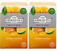 Ahmad Tea Mixed Berries (Pack of 1, Total 20 Aluminium Foil Envelopes) [Grocery] (Confezione da 2)