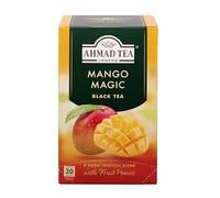 Ahmad Tea Tè nero alla frutta di mango | Tè nero - 6 x 20 bustine di tè