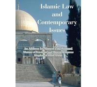 Ahmed Zaki Yamani Islamic Law and Contemporary Issues (Tascabile)