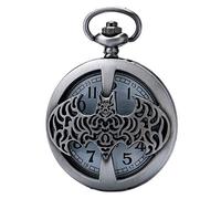 Ahmedi - Orologio da Tasca - Uomo e Donna - Classico - Batman Design - Al Quarzo