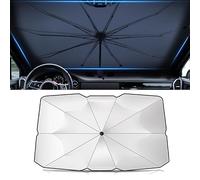 AHMESA Ombrello Parasole Parabrezza Auto, per Toyota Yaris 2013-2017 Ombrello Protezione Raggi UV, Richiudibile nella Custiodia