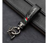 AHMESA Portachiavi per Auto, per Giulietta Giulia Auto Donna e Uomo Portachiavi Auto Regali di famigliaauto Accessori,A