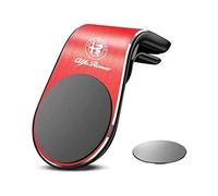 AHMESA Supporto Cellulare Auto, per Alfa Romeo Giulia Stelvio Giulietta 159 147 156 166 Smartphone Bocchette Aria Condizionata Portatile Accessori,B