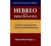 Ahmet Murat Taşer Hebreo para Principiantes (Tascabile)