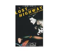 ahnld Poster su tela, motivo: Lost Highway 1997, David Lynch, Chirashi giapponese, B5, decorazione per camera da letto, ufficio, camera da letto, regalo, 30 x 45 cm