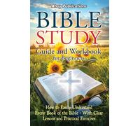 Ahoy Publication Bible Study Guide and Workbook for Beginner (Copertina rigida)