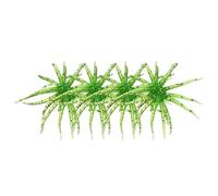 AHQCBWG Esca per ricci di mare, realistica esca da pesca con dadi fuzzy, esche per pesca alla spigola (4 pezzi, verde, 9 cm)