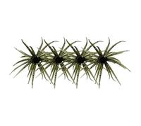 AHQCBWG Esche per ricci di mare, realistiche esche da pesca con dadi fuzzy, esche per pesca alla spigola (4 pezzi, verde scuro, 11 cm)
