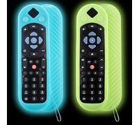 AHRLIC 2 custodie in silicone compatibili con i modelli Q-Series SKY135, custodia antiurto antiscivolo con cordino, si illumina al buio per telecomandi vocali/touch, protezione per impugnatura