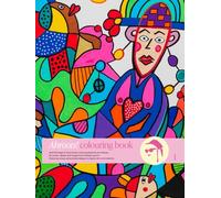 Ahroots! Adult Hand-Drawn 50 pages Colouring Book for Art Therapy: By London Based Self-Taught Artist Chelsea Lee Art