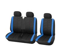 AHRPKAMERD Coprisedili Anteriori Per Master Per Trafic Universal Car Truck 2+1 Tipo Diviso Coprisedile Protettivo Quattro Colori(BLUE)