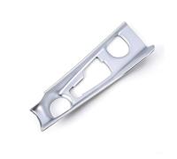 AHRPKAMERD Guarnizione Interna per C-HR per CHR 2016-2021 LHD RHD Console Centrale Pannello Cambio ABS Anteriore Portabicchieri Coperchio Interno Fibra Carbonio Listello Cruscotto(LHD ABS Chrome)