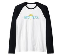 AHS Summerween Witch Please Coven Umbrella Witchy TV Show Maglia con Maniche Raglan