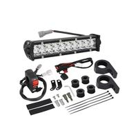 AHSCBNFTY Anabbaglianti Per KLX110 CRF110 TTR110 YZ250F | Luci per motociclette Il kit LED da 60 W si adatta alla maggior parte dei manubri da 7/8" Luce faro Luce LED Per manubrio