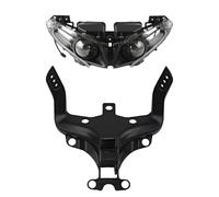 AHSCBNFTY Anabbaglianti Per Yamaha YZF R1 2012-2014 | Luci per motociclette Staffa di supporto Per Yamaha carenatura superiore del gruppo faro della motocicletta