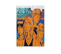 AHSEOIWRJH Poster con stampa vintage di Sonic Youth, poster artistico da parete, decorazione artistica da parete estetica su tela, decorazione per soggiorno, camera da letto, 30 x 45 cm, senza cornice