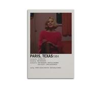 AHSEOIWRJH Poster del film Parigi, Texas, stampa artistica da parete, stile vintage, decorazione artistica da parete per soggiorno, camera da letto, 50 x 75 cm, senza cornice