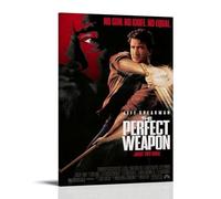 AHSEOIWRJH The Perfect Weapon - Poster con stampa vintage su tela, decorazione artistica da parete per soggiorno, camera da letto, 20 x 30 cm, con cornice