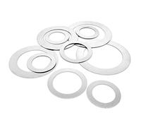 AHSKY 10/50pcs Sottile rondella M3 M4 M5 M6 M8 M10 M12 M14 M16 M20 M25M30M40 304 Gruffalatura a Taglio a rondella Piatta Super Sottile in Acciaio Inossidabile (Inner Diameter : 10pcs M25x30x0.2)