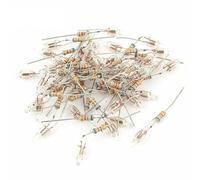 AHSKY 25 pz/Set Lampadine al Neon 5x10mm Indicatore di Alimentazione Principale Standard Mini Indicazione della Luce al Neon con Resistenza 100-220 V