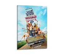 AHSUEWQRUH Joe Dirt 2, poster artistico da parete con motivo "Beautiful Loser" su tela, moderno, decorazione artistica estetica per soggiorno e camera da letto, 40 x 60 cm, con cornice