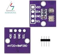 AHT20 + BMP280 Modulo pressione aria umidità temperatura Sensore digitale temperatura umidità e pressione aria ad alta precisione