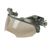 AHTCPO Casco Tattico Regolabile Guida Op Occhiali Protettivi Casco Fast Staccabile Anti-Appannamento e Anti-Sommossa Cs Occhiali Protettivi(Green,Brown)