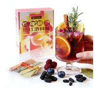 AHTCPO Kit di Spezie per Bevande Calde Invernali (110 G) - Miscela Cannella per Vin Brulé, Sidro Mele e Feste(350g [Buy 3 Get 1 Free])