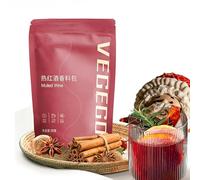 AHTCPO Mix di Spezie per Bevande Calde per Le Feste (100 G) - Miscela Cannella e Anice Stellato Vin Brulé, Sidro Mele Toddy Caldo(100g (2 bags))