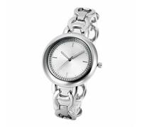 AHTCPO Orologio da Polso Analogico al Quarzo con Diamanti alla Moda da Donna, Orologio con Bracciale a Catena con Temperamento Semplice, Taglia Regolabile