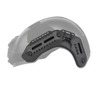 AHTCPO Set di Guide Laterali per Casco da Softair, Guide Laterali Tattiche Nylon, Guide Aggiuntive di Ricambio per Casco Fast MK(Black)