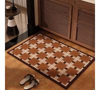 AHTCPO Tappetino da Bagno con Terra di Diatomee Antiscivolo Ad Asciugatura Rapida, per Pavimento del Bagno, Vasca da Bagno e Doccia(Color 6,60 * 90cm)