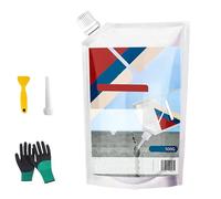 Ahtopmall Concrete Crack Filler, Self Leveling Concretes Caulking Filler, 500g Quick-Drying Waterproof Sealer, for Outdoor Home Repairs and Renovations (1pcs,Grey)