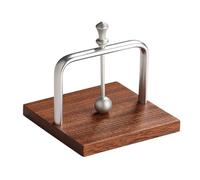 AHUAN Caffetteria Retrò da Appoggio Portatovaglioli da Tavola, Legno Porta Tovaglioli da Tavolo Pensione Dormitorio, Bar Decorazione Della Casa Conservazione di Cartoline(Silver)