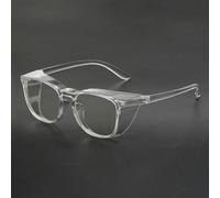 AHUANGZ Occhiali di Sicurezza Trasparenti Anti Luce Blu Vento E Sabbia Occhiali Lenti Antiappannamento Occhiali da Lavoro Resistenti Ai Graffi,9