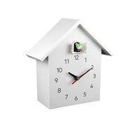 AHUFGN Orologio da parete a cucù per casa soggiorno orologio ufficio e casa decorazione regalo per bambini orologio da appendere (bianco)