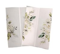 AHUFGN Partecipazioni Matrimonio 10 pezzi di biglietti d'invito for matrimonio fai da te busta trasparente inviti for festa nuziale(PURPLE,Just Vellum Wrap)