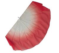 AHUFGN Ventagli Danza del Ventre Ventaglio da Ballo con Manico Pieghevole in Chiffon a Lisca di Pesce, Grande ventaglio in Velo 85 cm, 95(Color 4,95CM 1PCS)