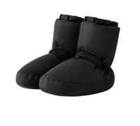 AHUFGN Warm up Bootie Stivali da Danza Classica Comodi e alla Moda, Caldi, Donna, for la Pratica della, in Cotone, Imbottiti, Spessi, Invernali(Black,XS(Old))