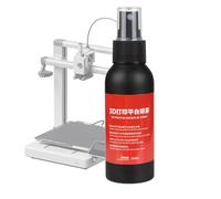 Ahuuen Adesivo per il di Stampa della Stampante 3D, 100 ml Spray Colla per Piastra di Costruzione, Spray a Lunga Durata per Livellamento, Fissaggio Modelli e Manutenzione del di Stampa 3D