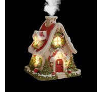 Ahuuen Bruciatore di Incenso Casa Natalizia - Con Supporto Per Bastoncini Di Incenso Leggero - Diffusore Di Resina Per Decorazione Meditazione Cerimonia Natale Halloween
