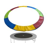 Ahuuen Copertura Sostitutiva Per Trampolino - Imbottitura Di Sicurezza Rotonda Per Trampolino | Copertura Antipolvere Impermeabile Per Prolungare La Durata In Giardino Cortile E Parco Giochi Contro