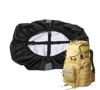 Ahuuen Copri Zaino Impermeabile,Copertura Riflettente per Zaino | Scudo Pieghevole Portatile Per Zaini Scolastici Escursionismo Ciclismo Viaggio Uomini Donne