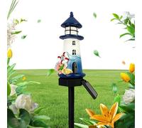 Ahuuen Luci | Fari da Giardino a Energia Solare - Tema Nautico con Accensione Spegnimento Automatico per Terrazza e Viali