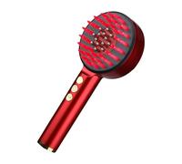 Ahuuen Olio per pettine per massaggio elettrico, applicatore per olio per capelli,Pettine multifunzione | Pettine massaggiatore elettrico a 3 modalità, spazzola applicatrice per cuoio capelluto