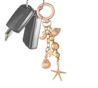 Ahuuen Portachiavi Pendaglio,Portachiavi Metallo Luna Stella Ciondolo Decor | Charm Romantico per Donne Ragazze Borsa Spalla Zaino Viaggio Spiaggia