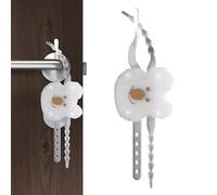 Ahuuen Silenziatori per porte che sbattono, silenzioso per chiudiporta, a forma di koala, per assorbire gli urti, per appartamento, ufficio, biblioteca, sala riunioni, bagno, hotel, garage